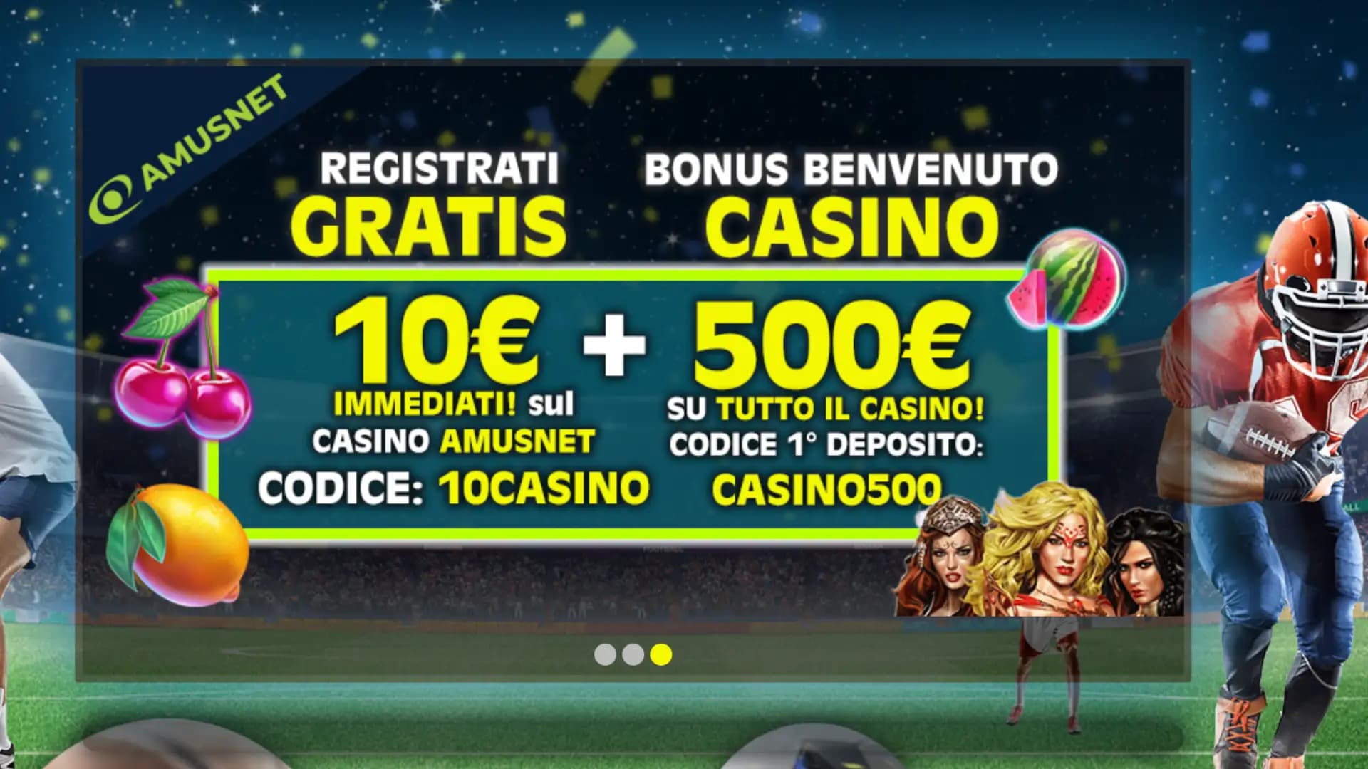 BetN1 Casino Bonus Benvenuto