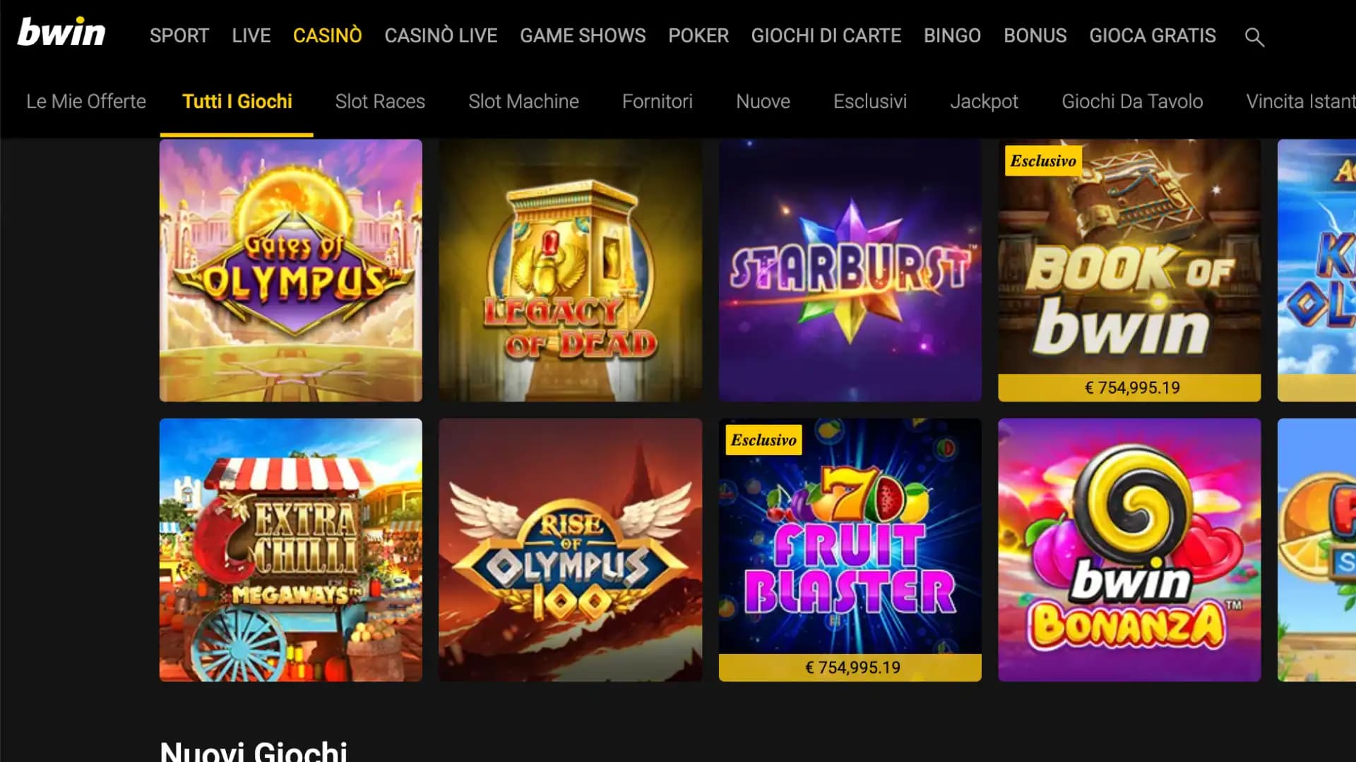 Bwin Casino Slot