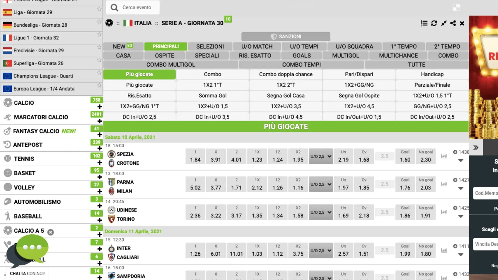 Codere Scommesse