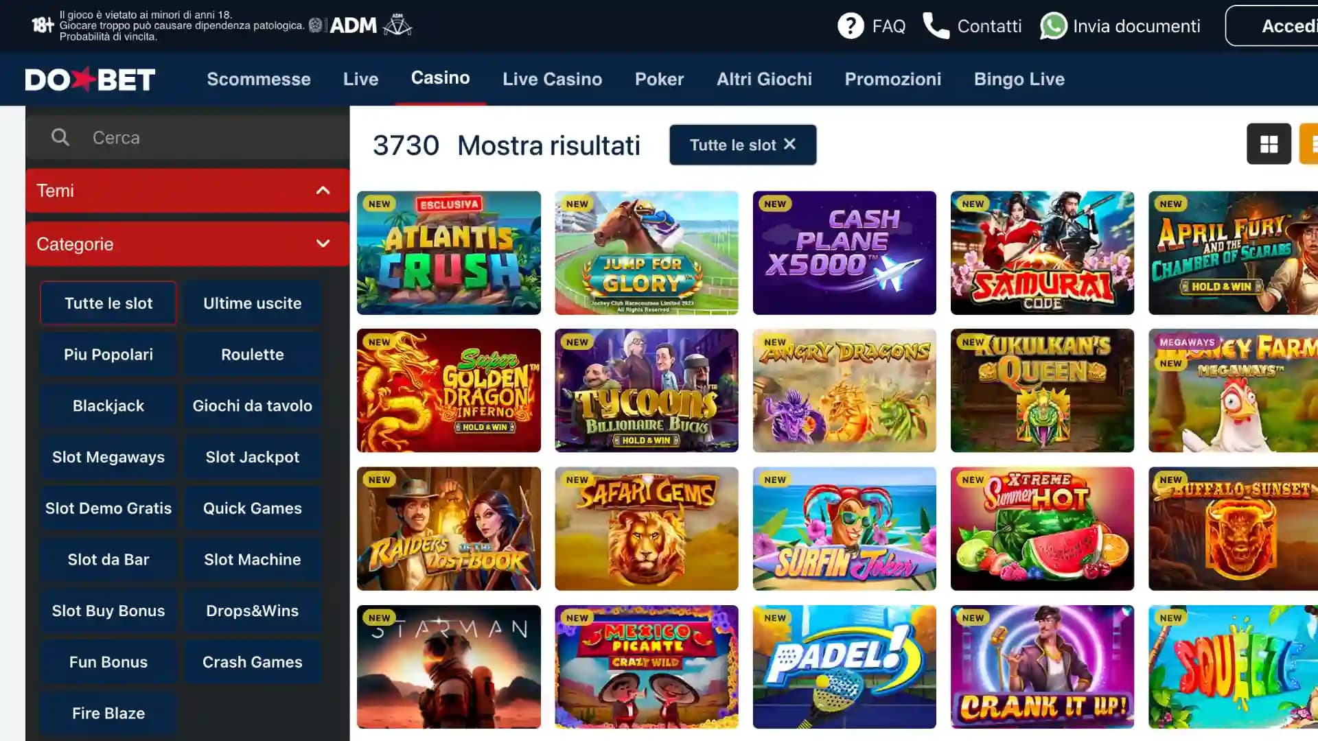 Dobet Casino Slot