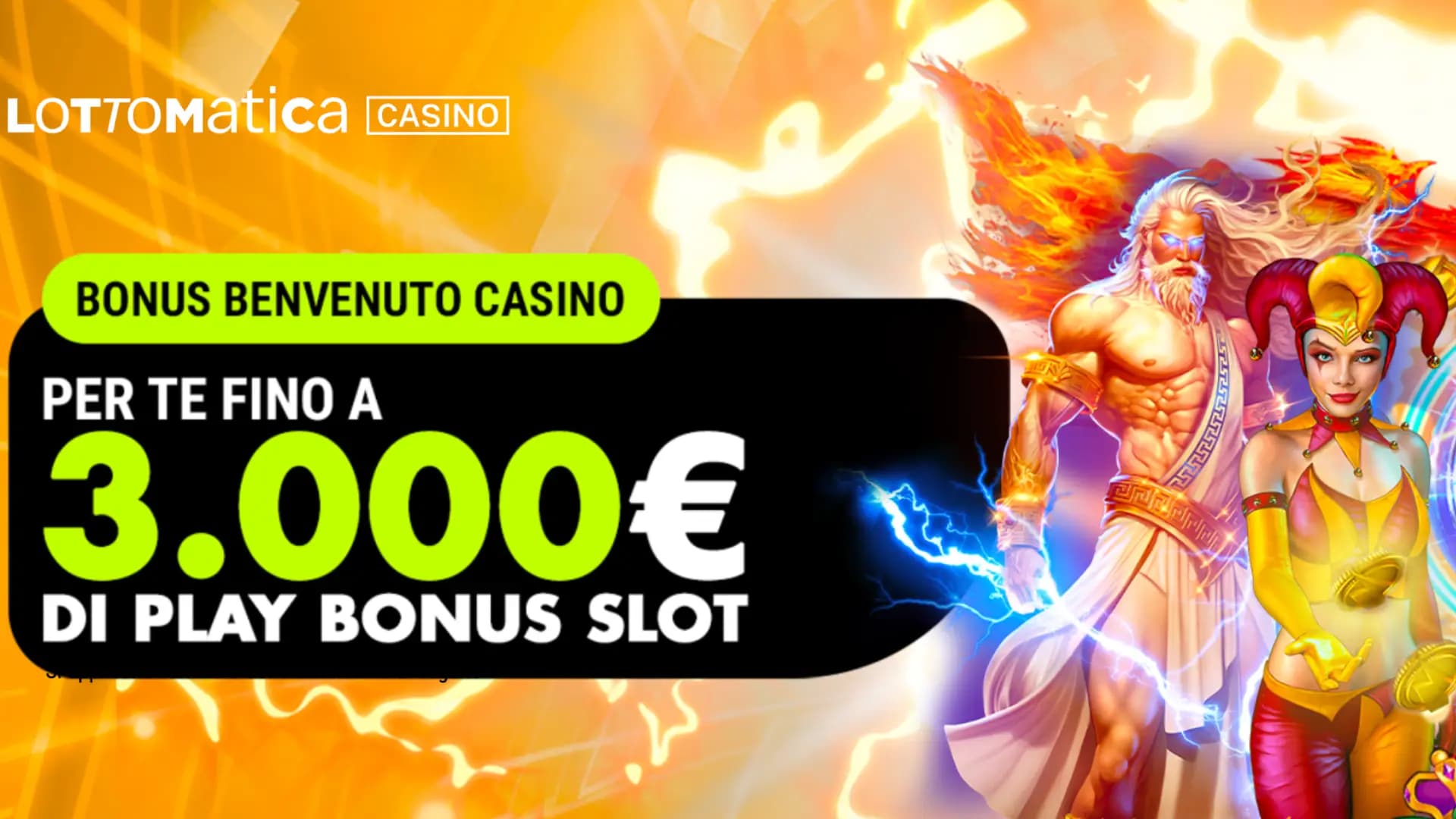 Lottomatica Casino Bonus Benvenuto