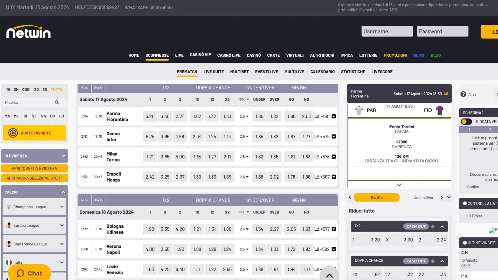 Netwin Scommesse