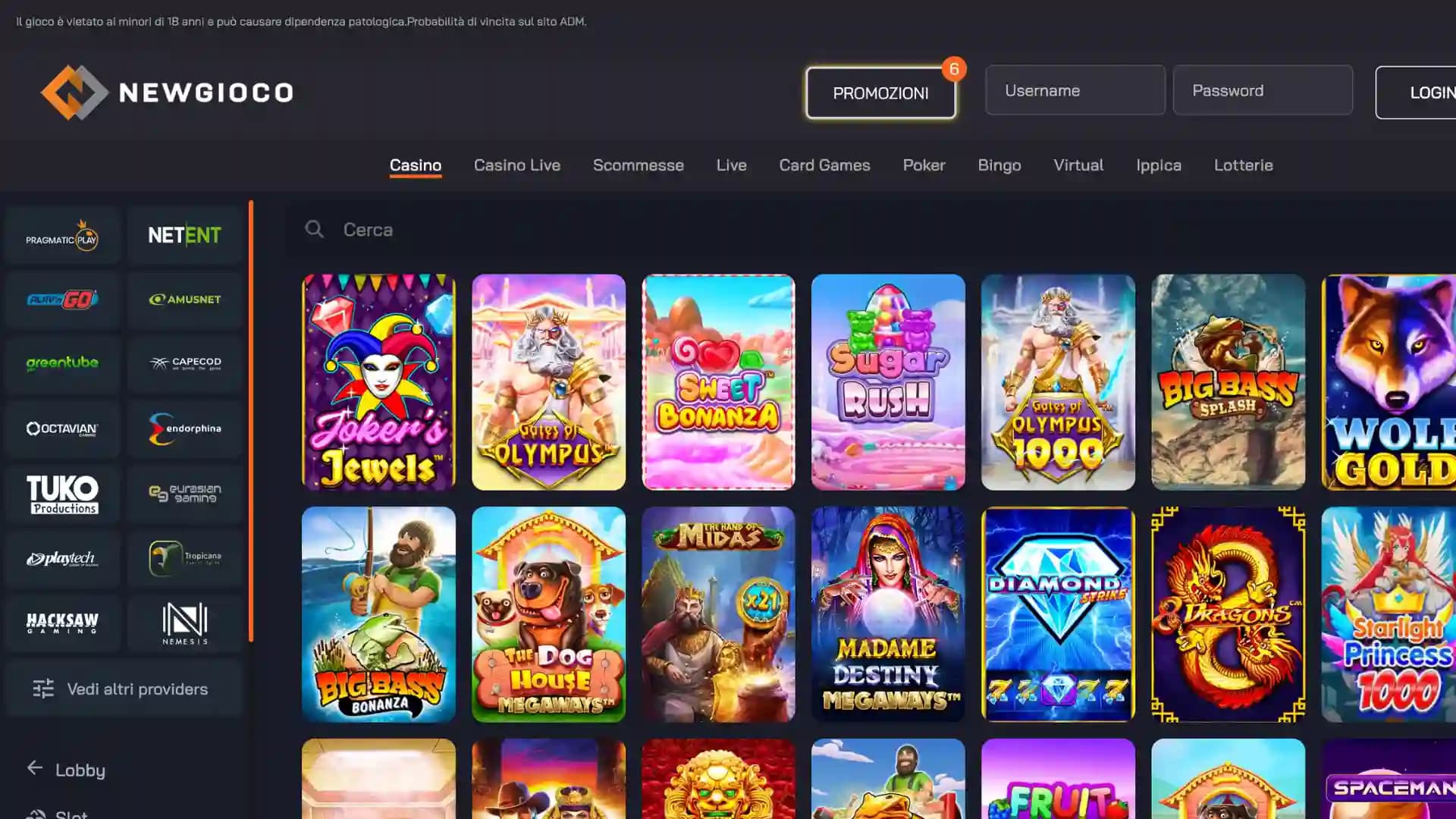 Newgioco Casino Slot