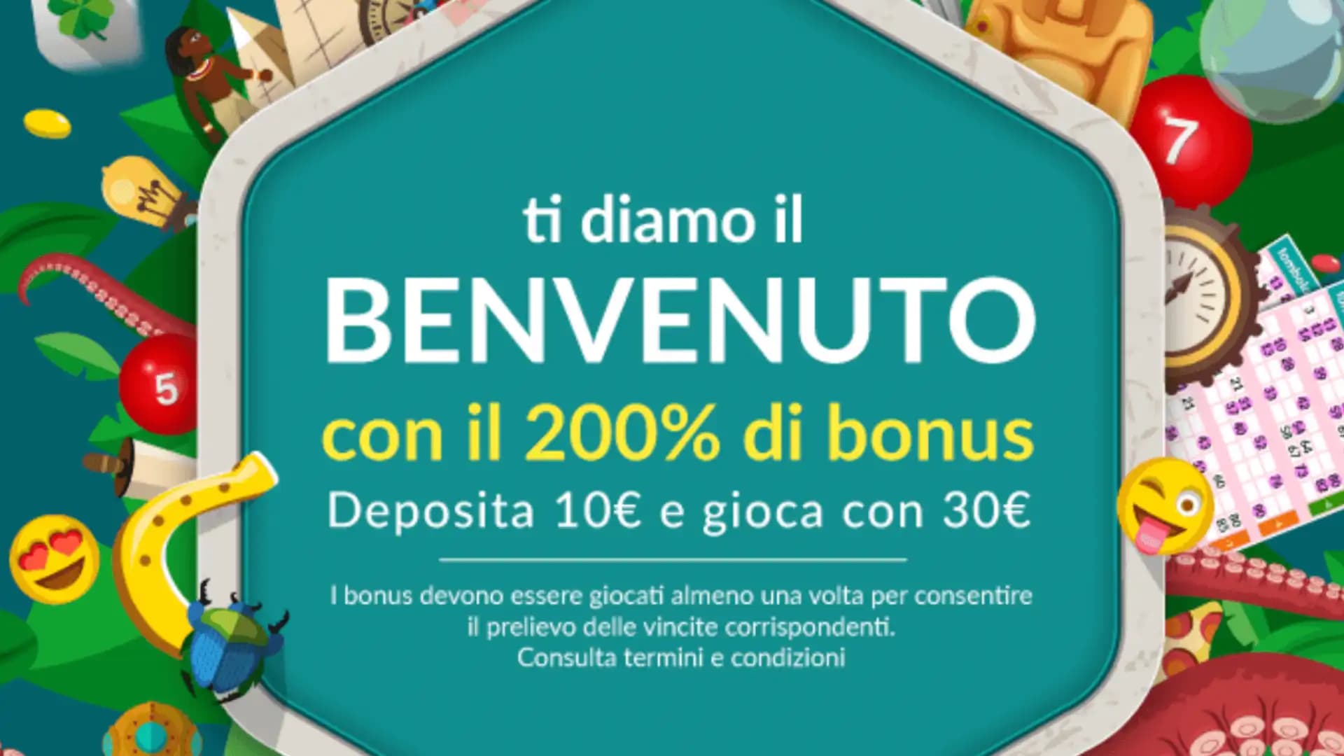 Tombola.it Bonus Benvenuto