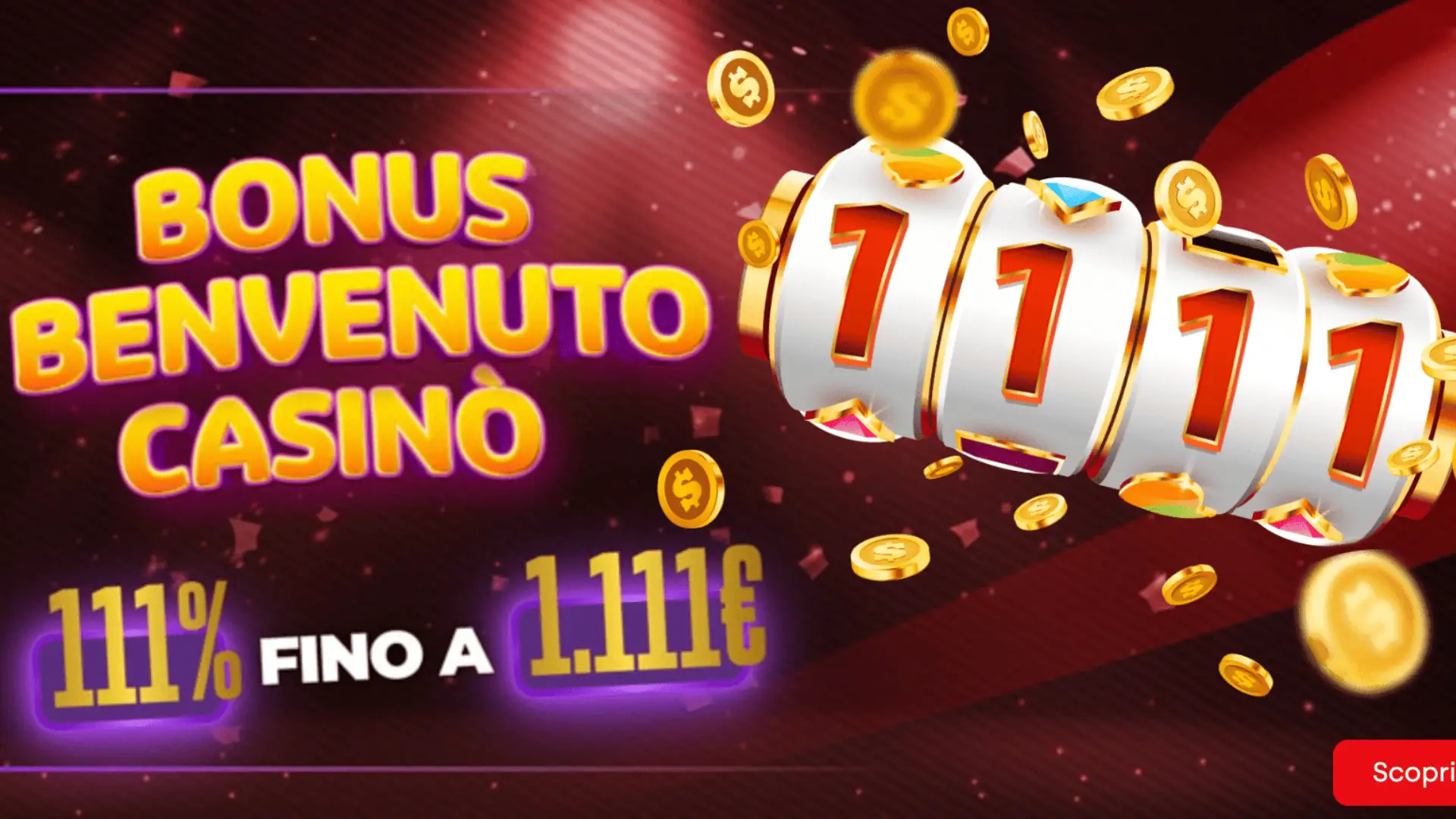 Sportium Casino Bonus Benvenuto