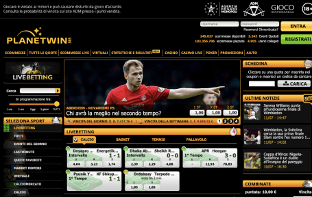 Planetwin365 Sport Screenshot
